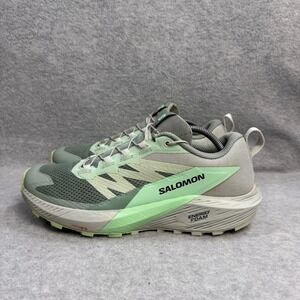 Salomon Shoes Womens Size 8.5 Sense Ride 5 Mint Green Trail Running Sneakers